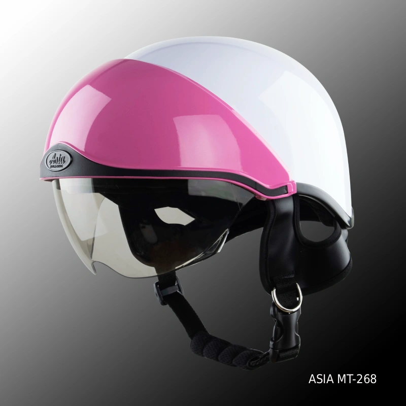 Mũ bảo hiểm nửa đầu có kính âm Asia MT - 268