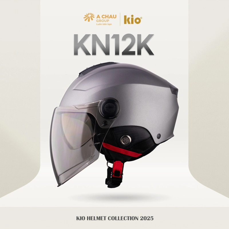Mũ bảo hiểm có kính chắn gió KIO KN12K