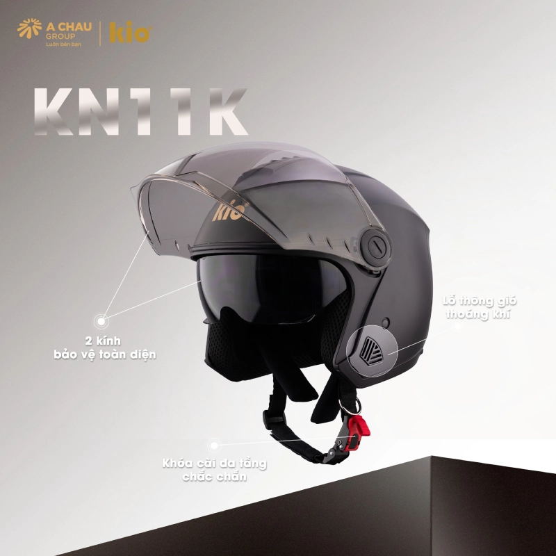Mũ bảo hiểm loại nào tốt - KN11K