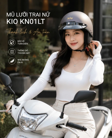 Top 9 mũ bảo hiểm lưỡi trai nữ nên mua nhất
