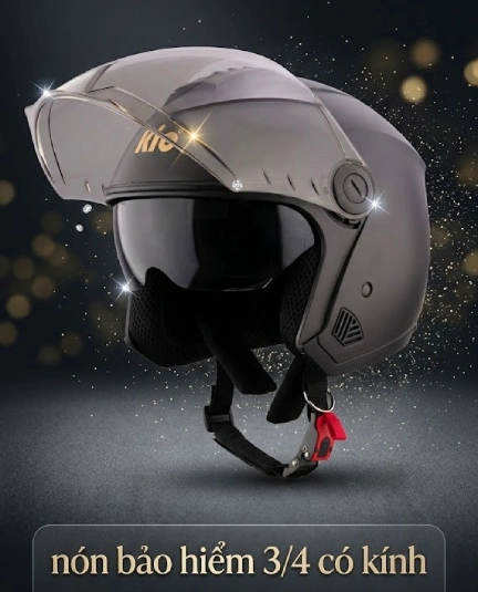 Tổng hợp các nón bảo hiểm 3/4 có kính tốt nhất hiện nay