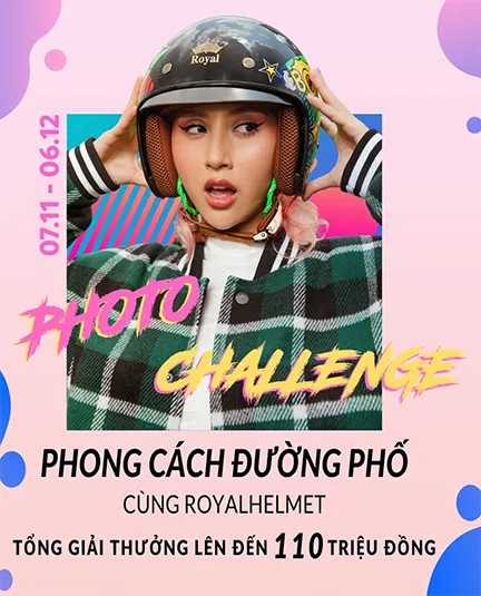 THỂ LỆ PHOTO CHALLENGE TỰ TIN SỐNG CHẤT