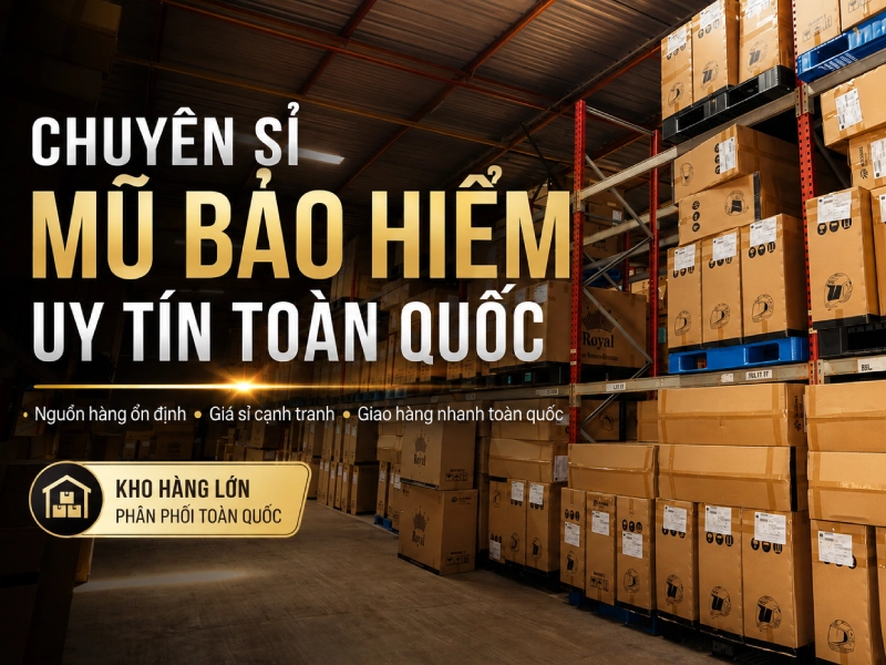 KiO Helmet – Chuyên bán sỉ mũ bảo hiểm trên toàn quốc