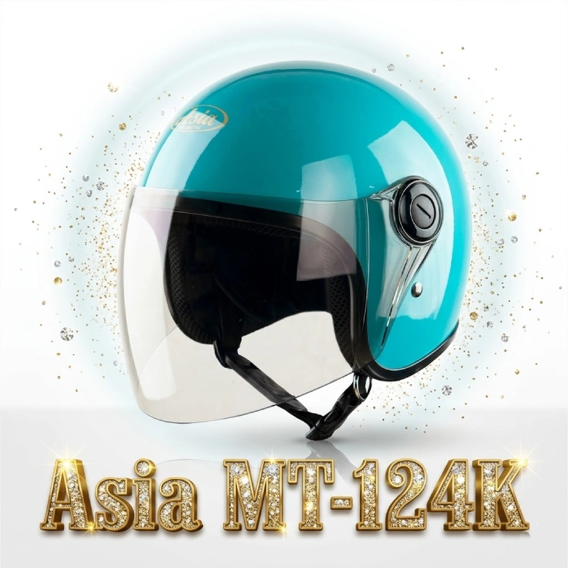 MŨ 3/4 CÓ KÍNH Asia MT-124K