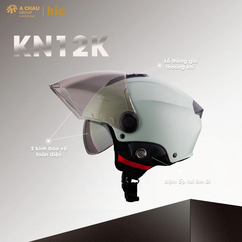 Mũ bảo hiểm Kio KN12K