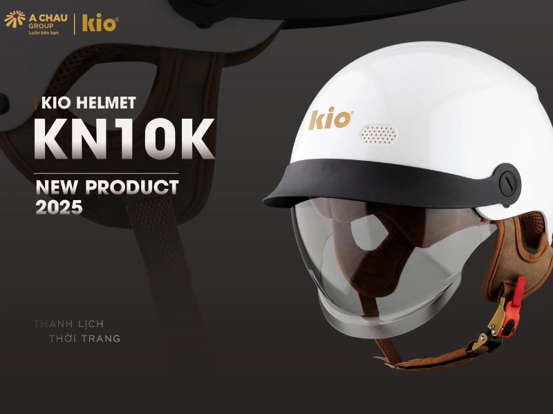 Mũ bảo hiểm có kính chắn gió KN10K