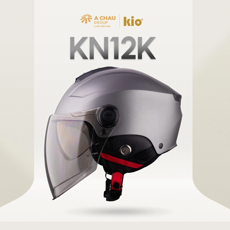 Dòng mũ có kính chắn gió nửa đầu KIO KN12K