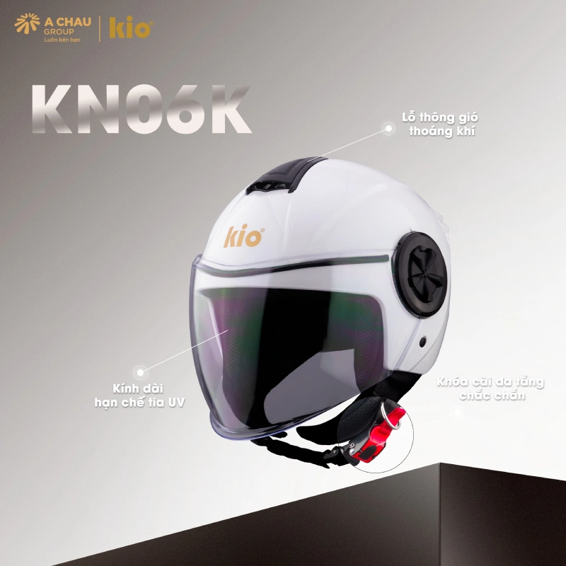 Nón bảo hiểm an toàn Kio KN06K