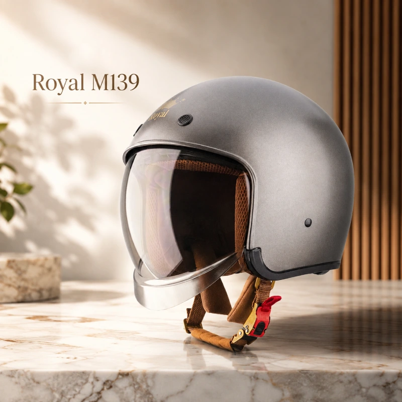 Mũ bảo hiểm kính âm M139